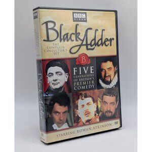 Black Adder The Complete 5 DVD Collector's Set BBC British Comedy Rowan Atkinson